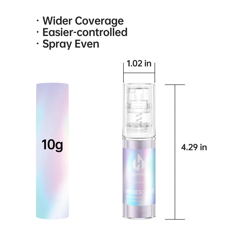 Iridescent Edible Glitter