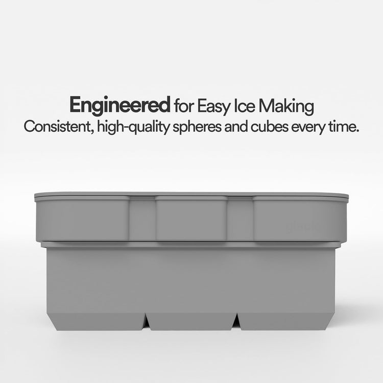 Silicone Ice Cube Trays with Lids (2 Count)
