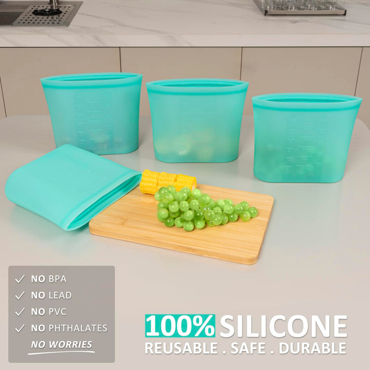 Large Reusable Storage Bag (4 Count)