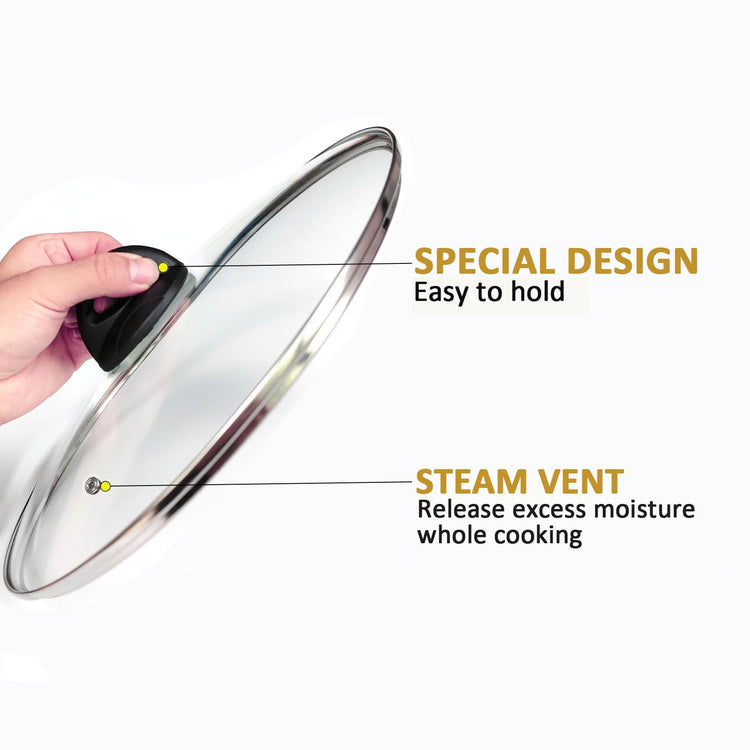 Glass Lids for Pot and Pan