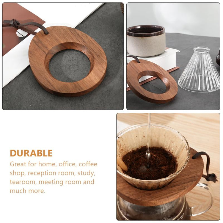 Wooden Coffee Dripper Stand Coffee Maker Stand