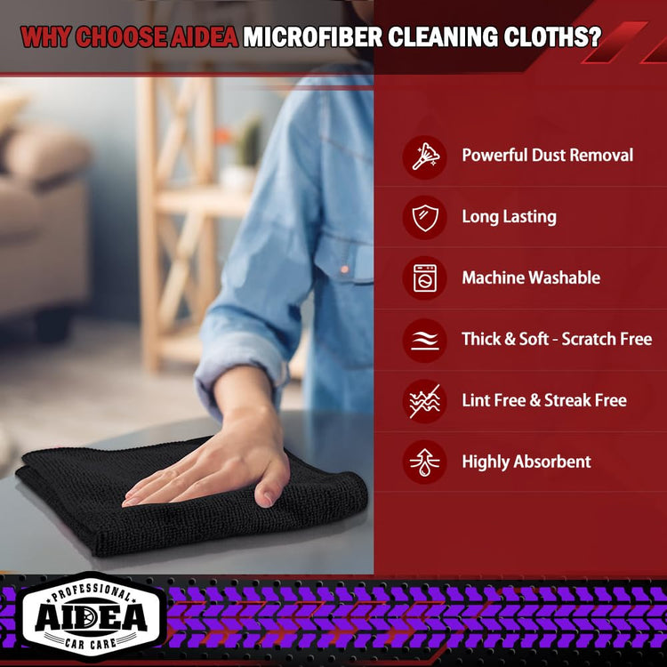 Microfiber Cleaning Cloth (10 Count)