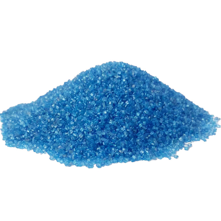 Blue Sanding Sugar for Baking Edible Sparkling Coarse Sugar Crystals Sprinkles for Baking Topping Cake Cookie Cupcake Topper Ice Cream Decoration Supplies 3.2 OZ (3.2 Ounce)