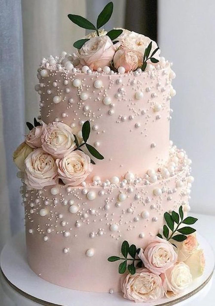 Edible 4 in1 Pearls Sugar Sprinkles 6 oz (6 Ounce)
