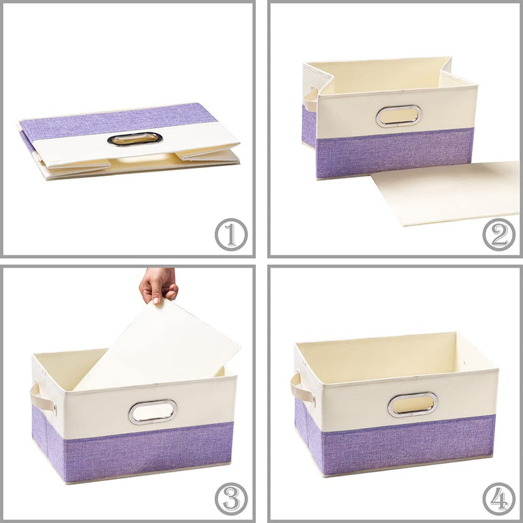 Fodable Storage Bins for Closet [3 (3 Count)