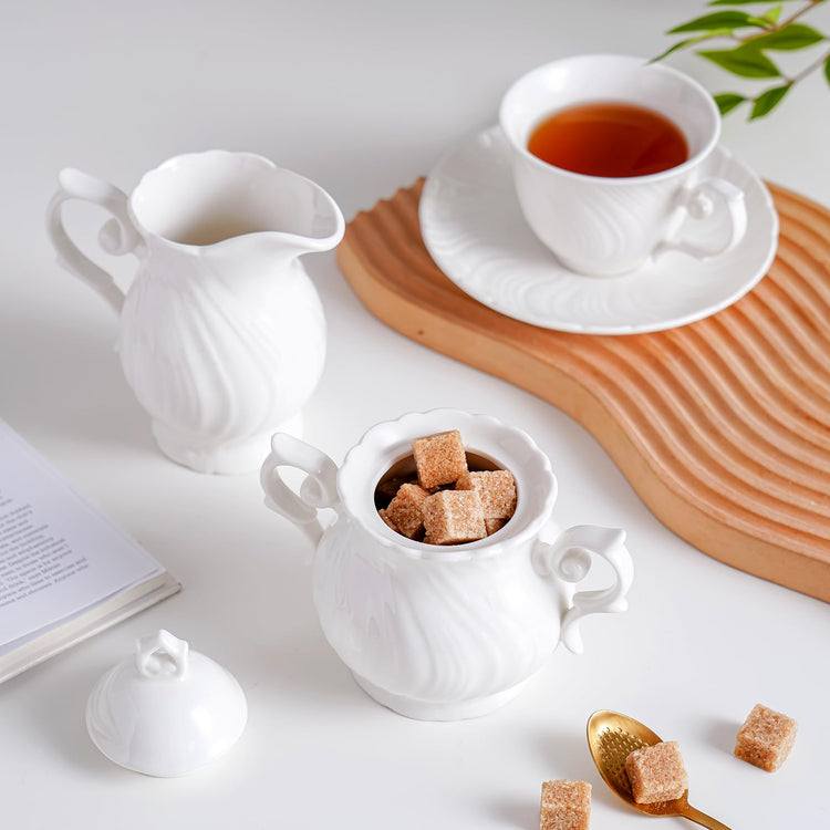 Sugar and Creamer Set Ceramic
