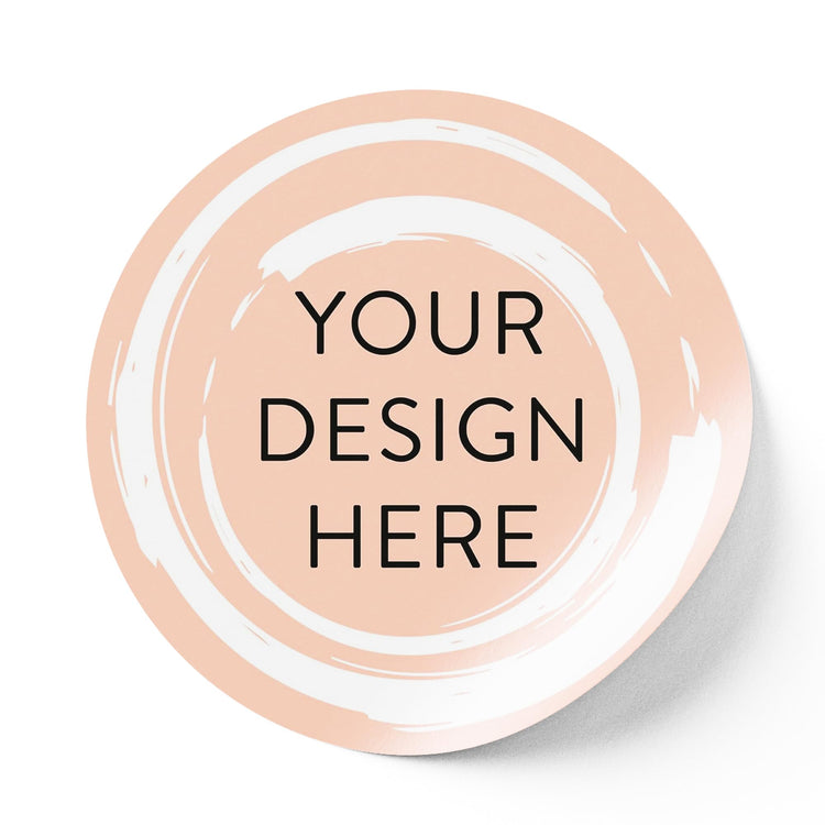 100 Custom Vinyl Stickers (100 Count)