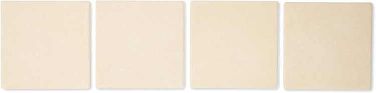 Outset 76176 Pizza Grill Stone Tiles, Light Brown, Medium, Set of 4