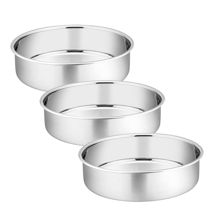 6 Inch Round Cake Pan Set of 3 (3 Count)