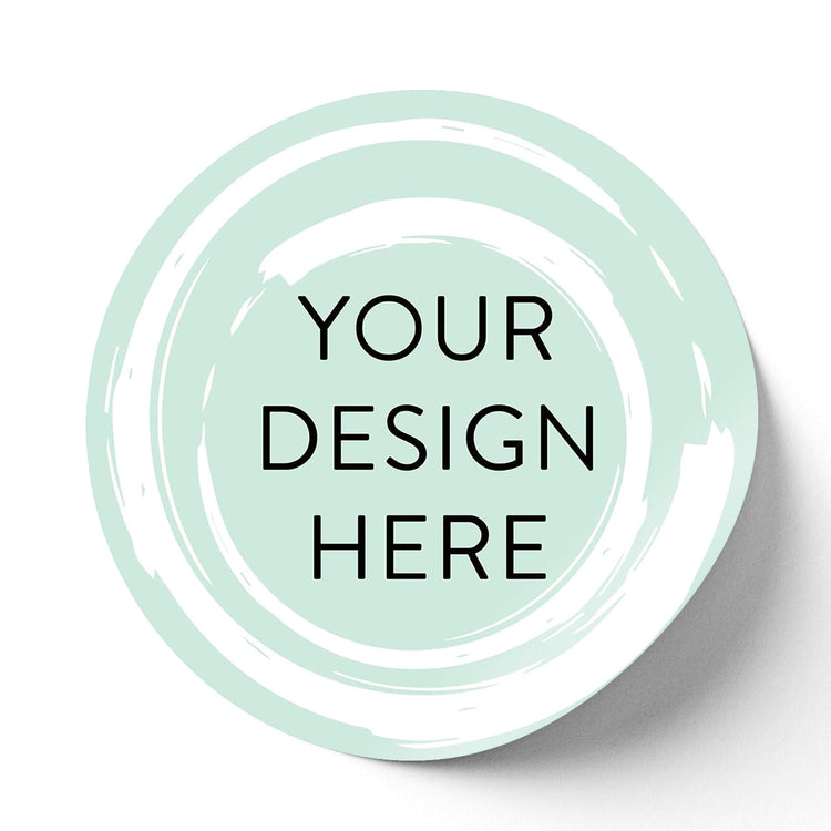 Custom Vinyl Stickers Your Image (100 Count)