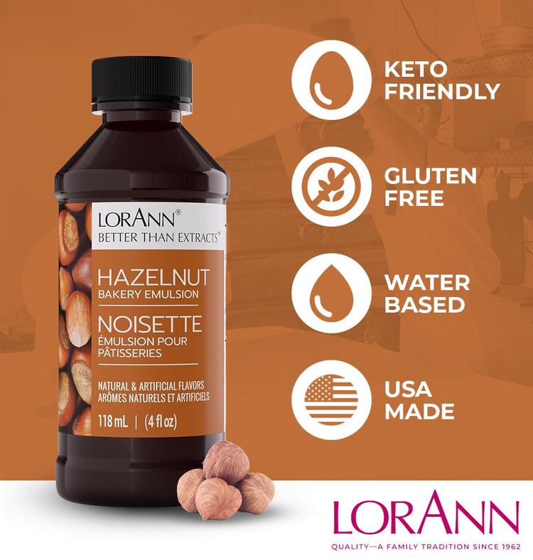 Hazelnut Bakery Emulsion (4 Fl Oz)