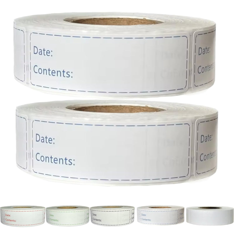 1000pcs Freezer Labels (1000 Count)