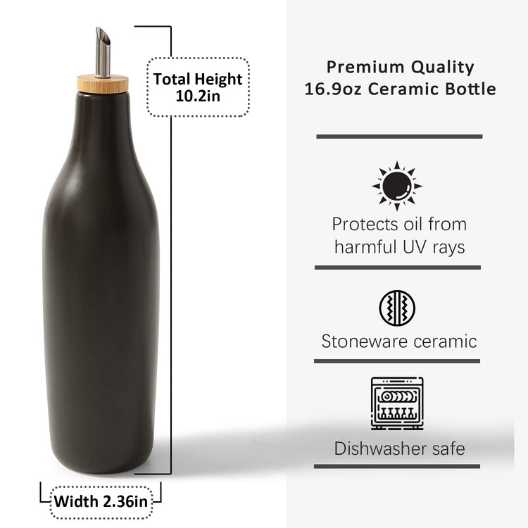 Olive Oil and Vinegar Dispenser Set (2 Count)