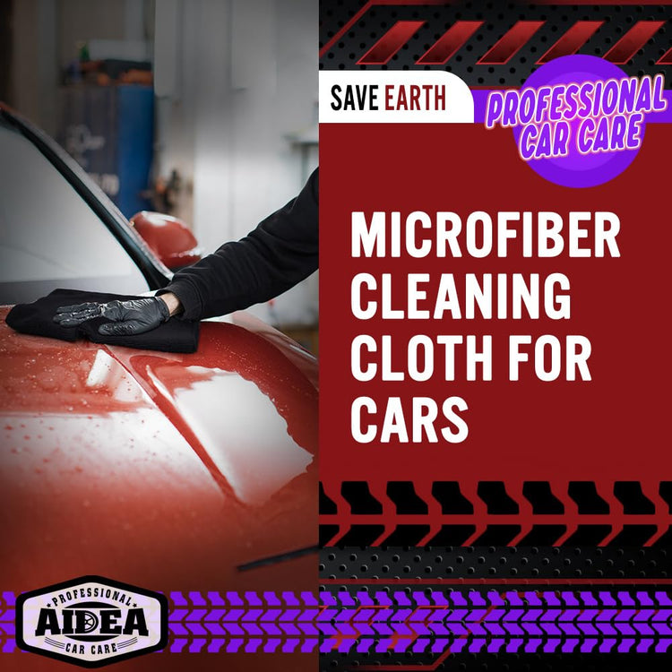 Microfiber Cleaning Cloth Black 150PK (150 Count)