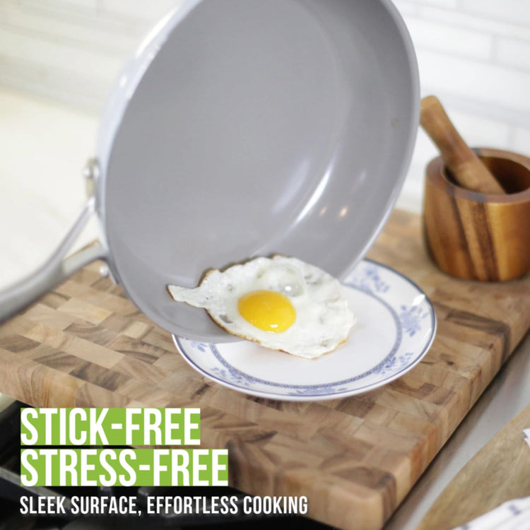 CeraTerra Ceramic Nonstick Frying Pan Skillet