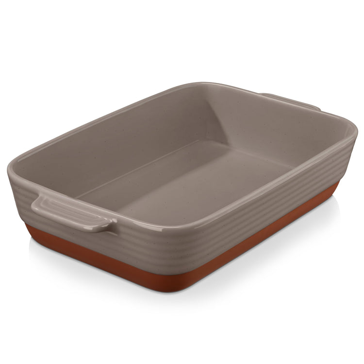 Large 9x13 Ceramic Baking Dish with Handles