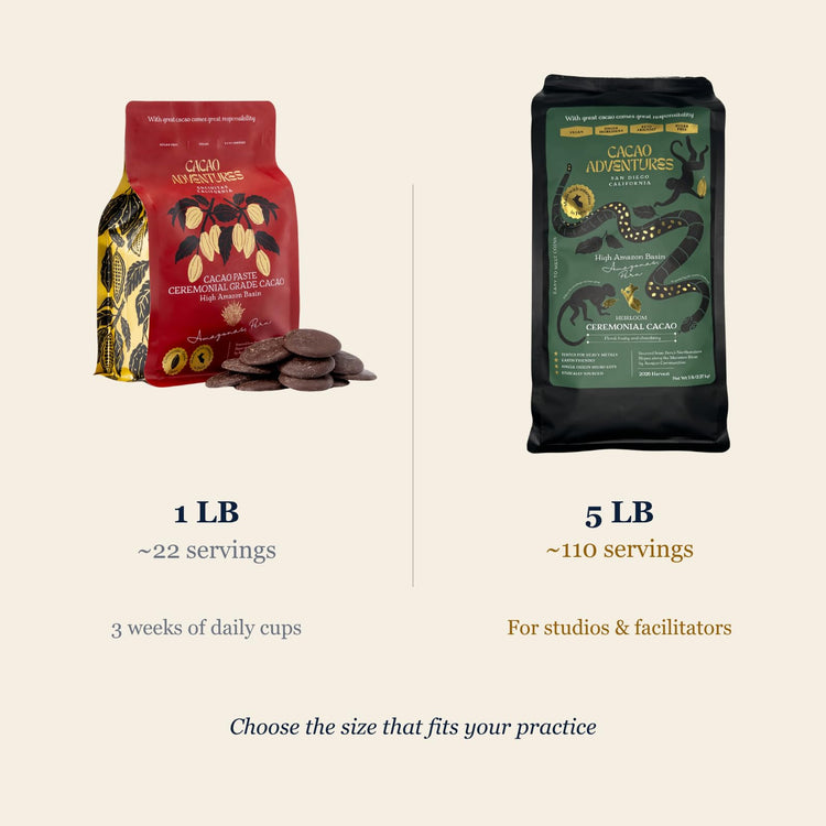 Ceremonial Cacao Coins (16 Ounce)