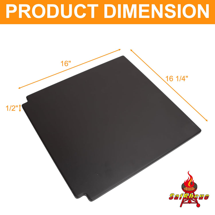 7671 Crafted Glazed Baking Stone for Weber Genesis