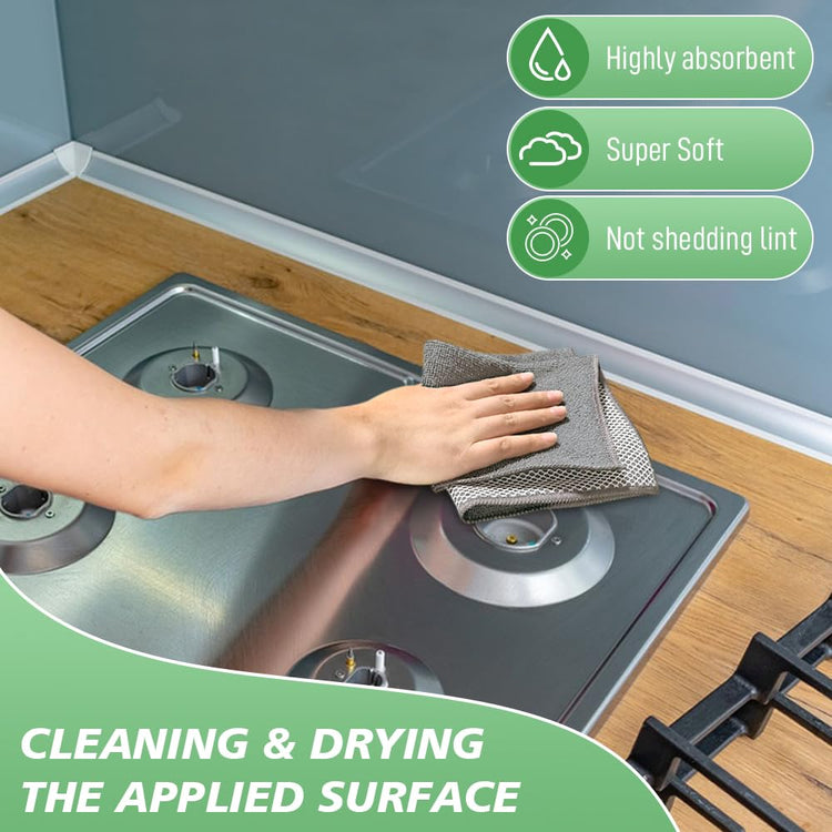 Dish Cloth for Washing Dishes Kitchen Washcloth Cleaning Cloth (20 Count)