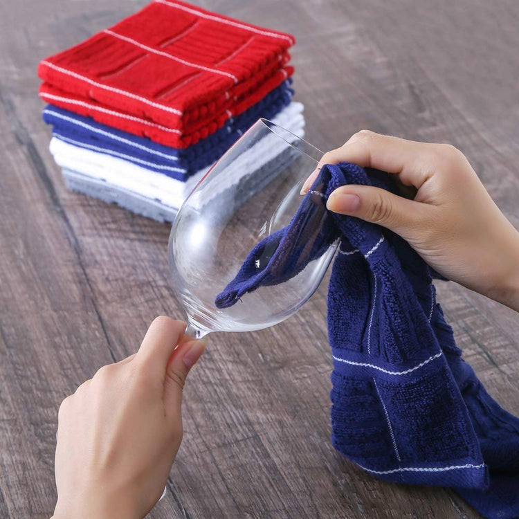 Kitchen Dish Cloths for Washing Dishes (8 Count)