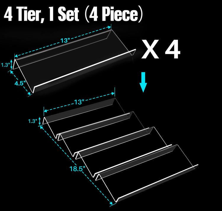 Spice Drawer Organizer (4 Count)