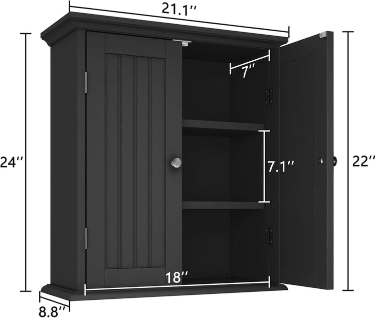 Bathroom Wall Cabinet Set of 2 (2 Count)
