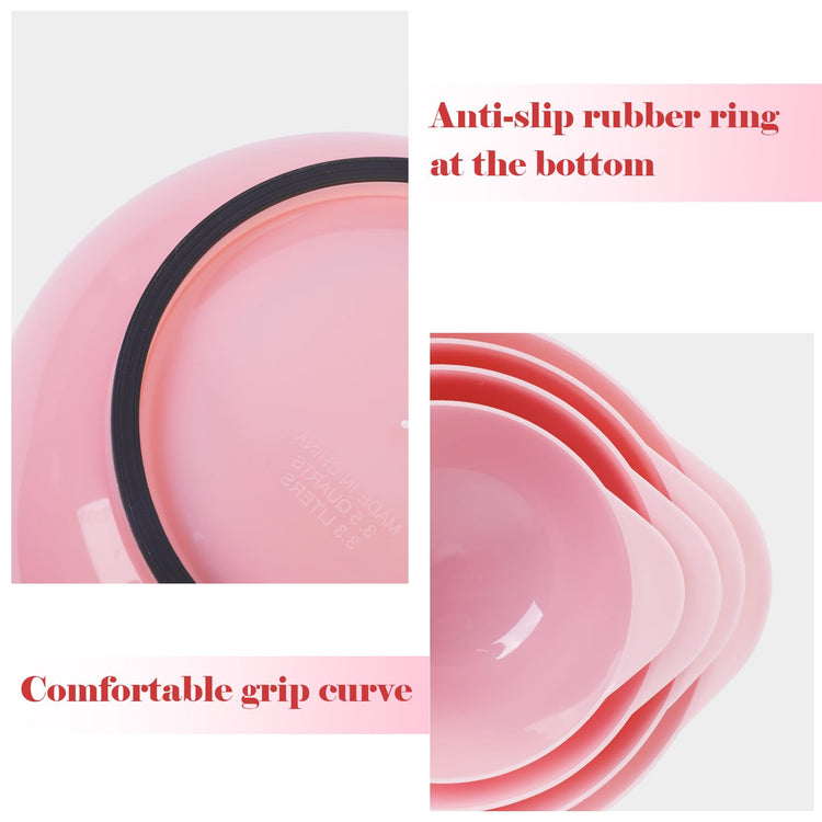 BoxedHom Classic Mixing Bowls Set of 4