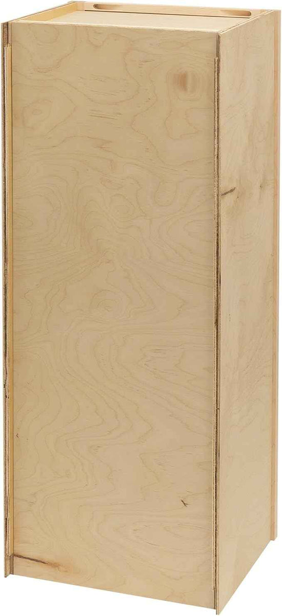 Quicklock RTA (Ready-to-Assemble) 42" Tall Wall Kitchen Cabinets - Shaker Style | 100% Hardwood | Made in America | Soft Close Hardware (Raw Maple, 12" D x 21" W x 42" H)