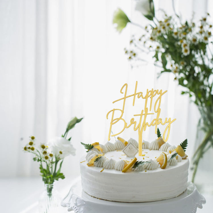 Happy Birthday Cake Topper