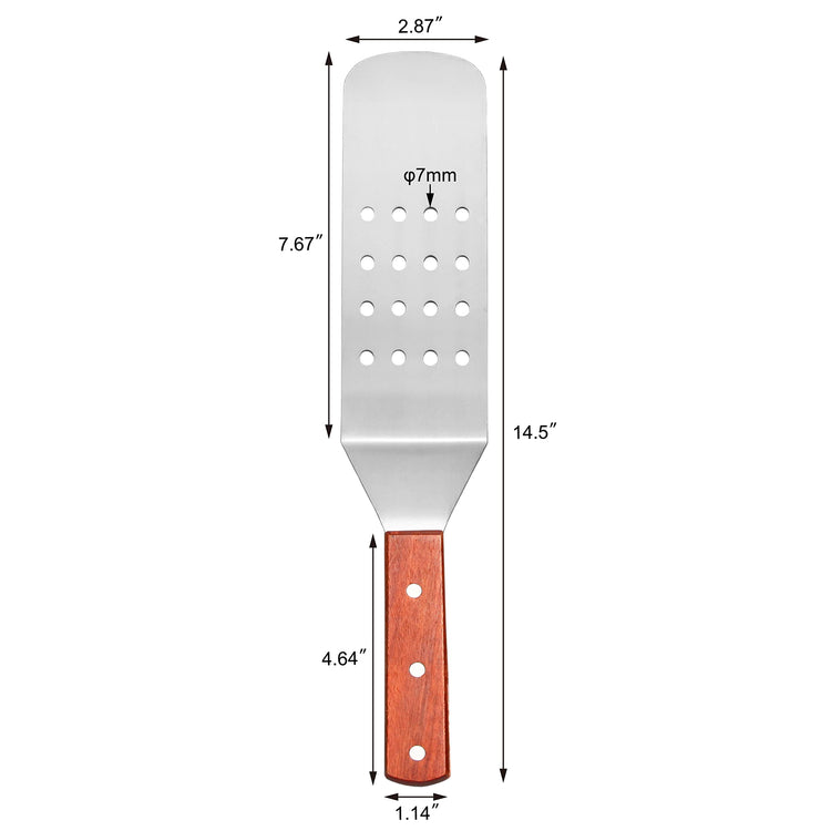 14.5 Inch Perforated Flexible Grill Turner