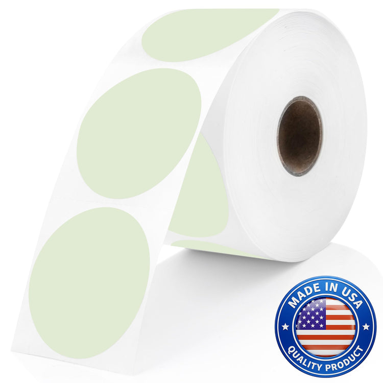 Green Thermal Labels (735 Count)