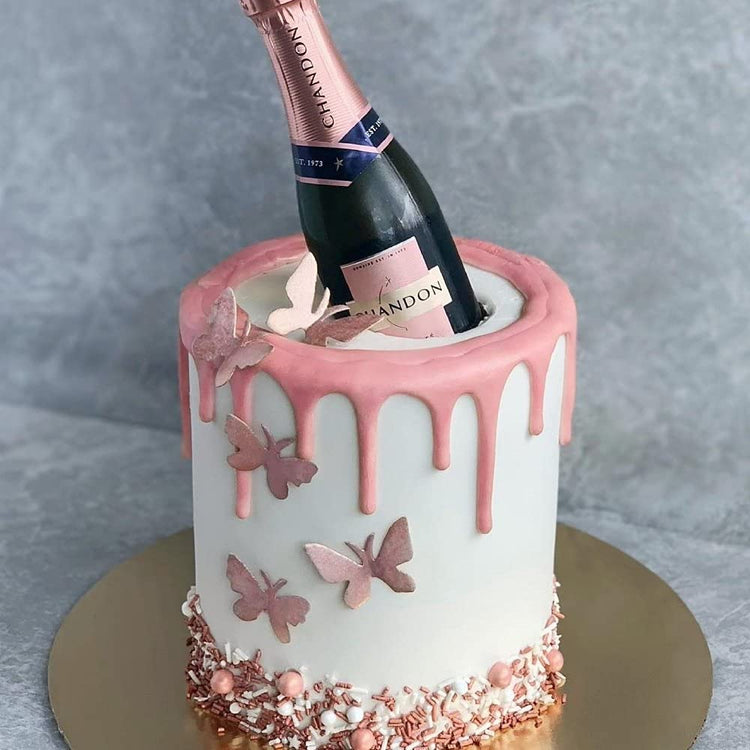 Sprinkles for Cake Decorating Edible Cake Decorations Fancy Rose Gold Sprinkles Cupcake Decorations Cake Sprinkles for Cupcake Decorating Rose Gold Cake Decorations Sugar Pearls (4 Ounce)