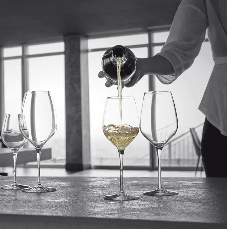 Inalto Tre Sensi Collection Set Of 4 Premium 14.5 Oz. Wine Glasses (4 Count)
