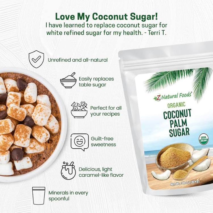 Organic Coconut Sugar (48 Ounce)