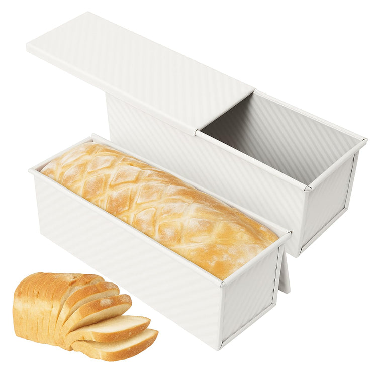2 Pack 13x5 Pullman Loaf Pan & Lid (2 Count)