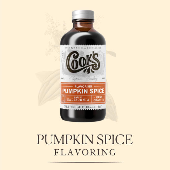 Cook's, Pumpkin Spice Flavoring, for Baking, Cookies, Beverages, Cakes, Breads, 8 oz - Nestoria
