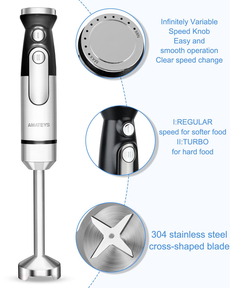 Immersion Blender Handheld