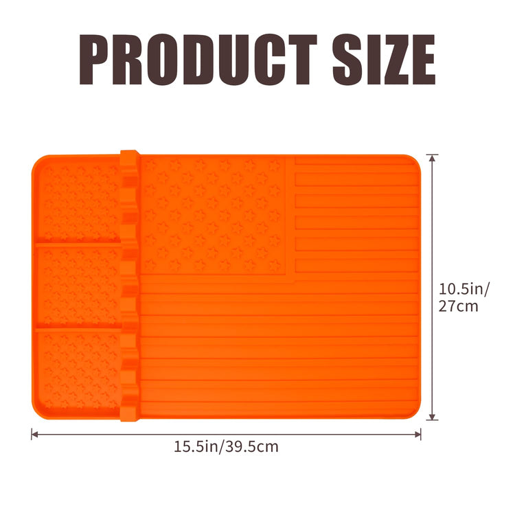 2 PCS Silicone Griddle Tools Mat for Blackstone