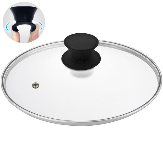 Glass Lid for 9.5 Inch Cast Iron Skillets Frying Pans