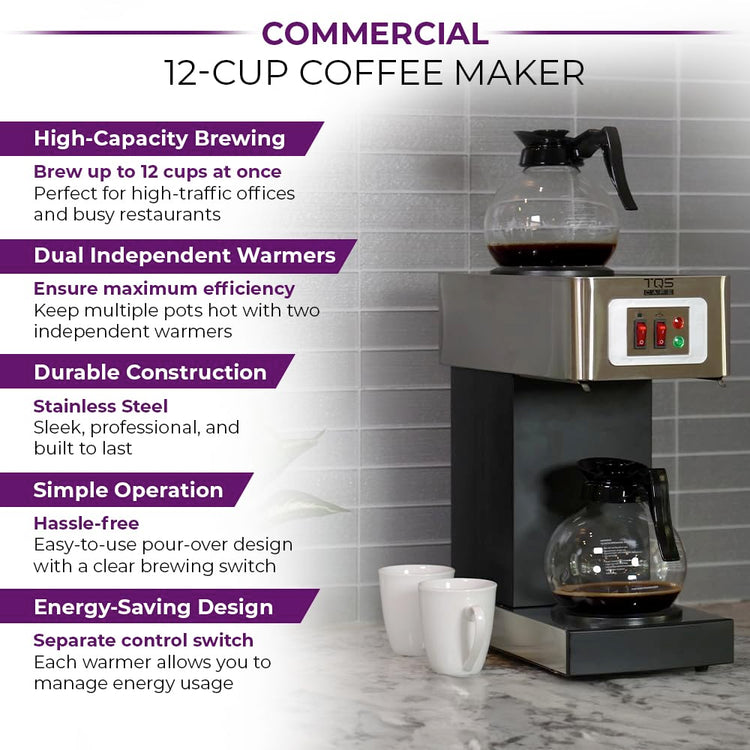 TQS CAFE Commercial Coffee Maker