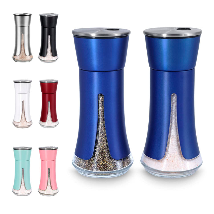 Blue Salt and Pepper Shakers by Aelga (2 Count)