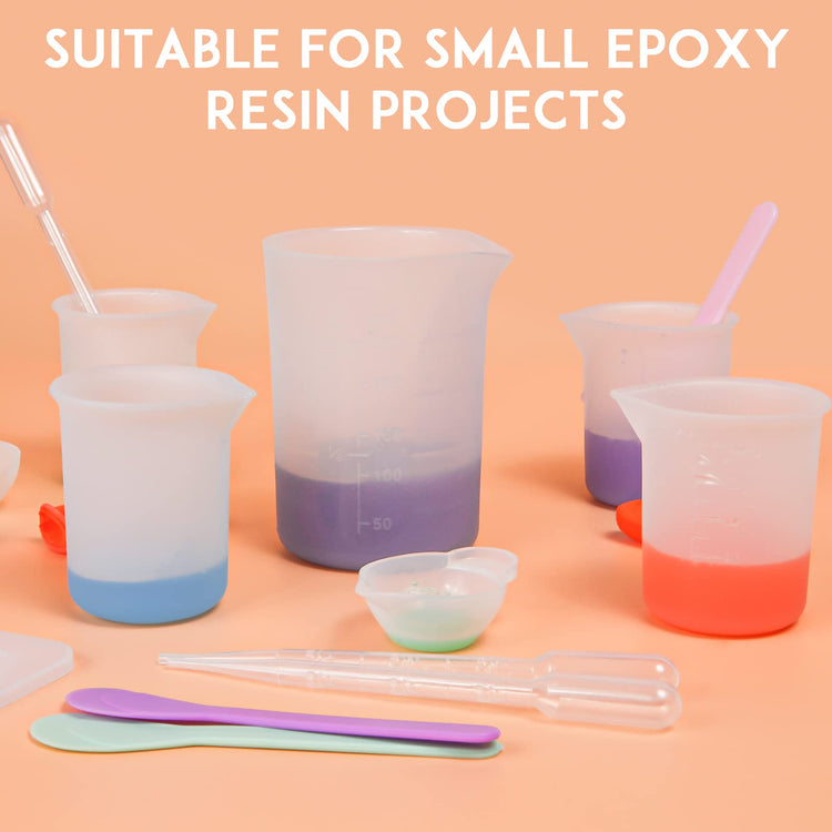 Silicone Resin Measuring Cups