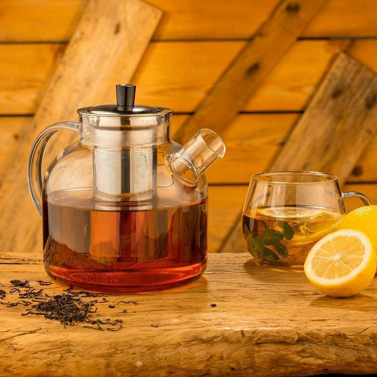 Glass Teapot with Removable Infuser
