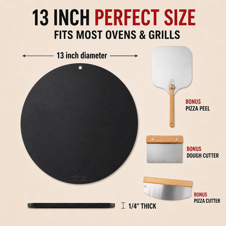 13" Round Pizza Steel