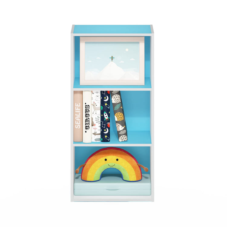 LUDER 3 Tier Book Shelf