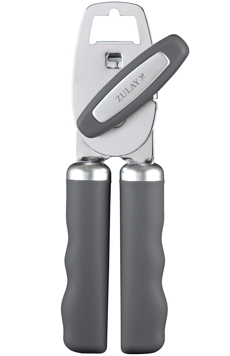 Heavy Duty Stainless Steel Can Opener Manual with Bottle Opener