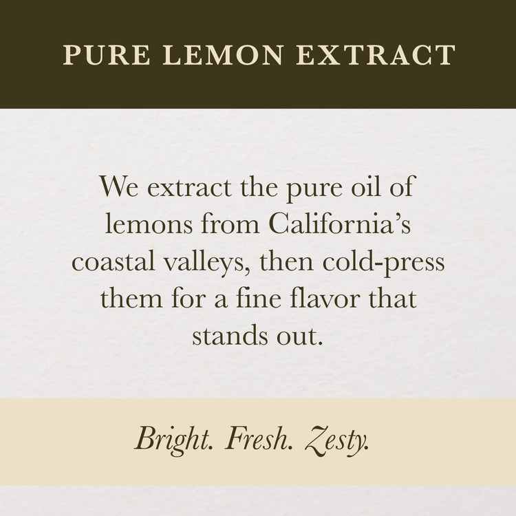 Pure Lemon Extract (8 Fl Oz)