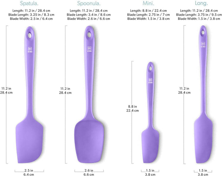 DI ORO Silicone Spatula Set