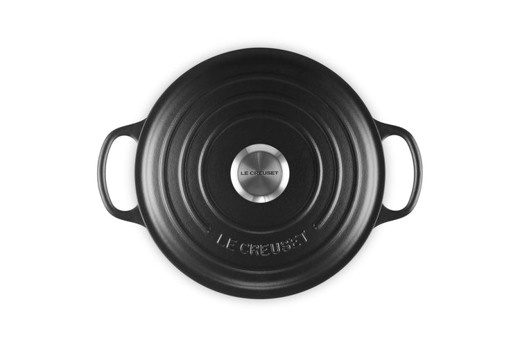 Enameled Cast Iron Round Wide Dutch Oven