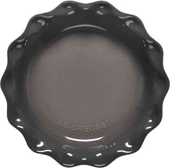Le Creuset Stoneware 9" Heritage Pie Dish, Oyster